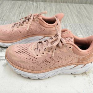 Hoka One One Pink Clifton 7 Running Shoes